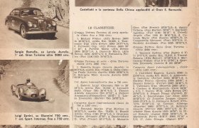 1954 - AUTOILLUSTRAZIONE - 16^ AOSTA GRAN SAN BERNARDO